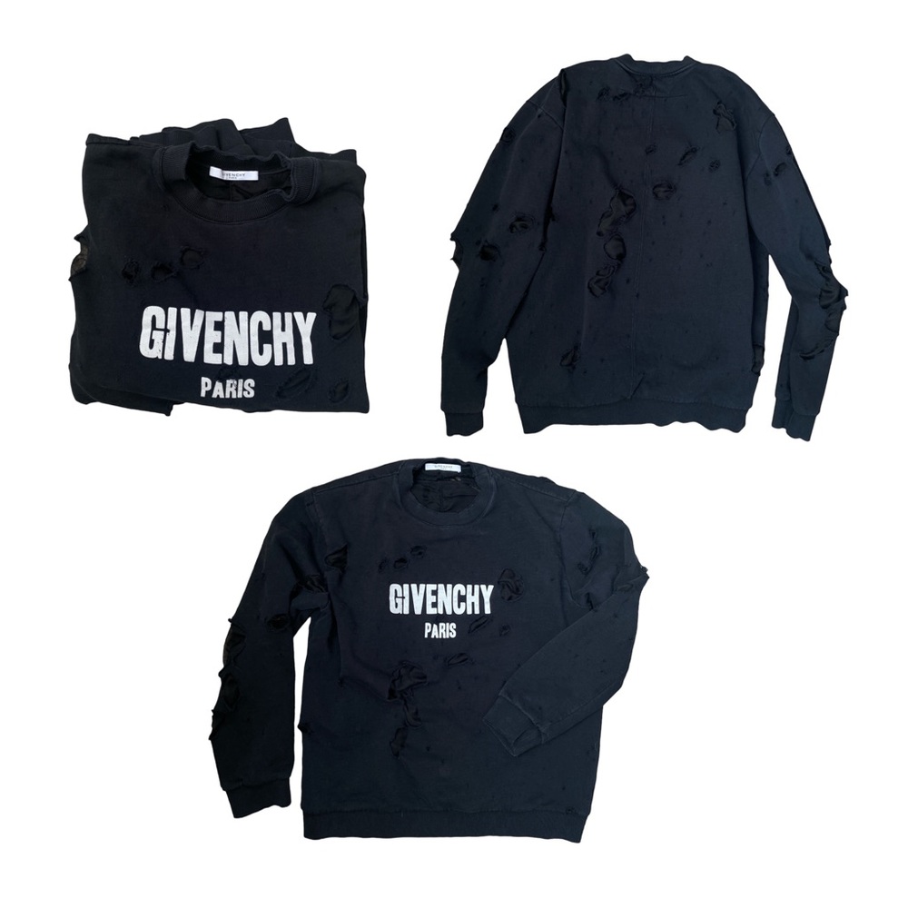 2016 Givenchy Distressed Pullover